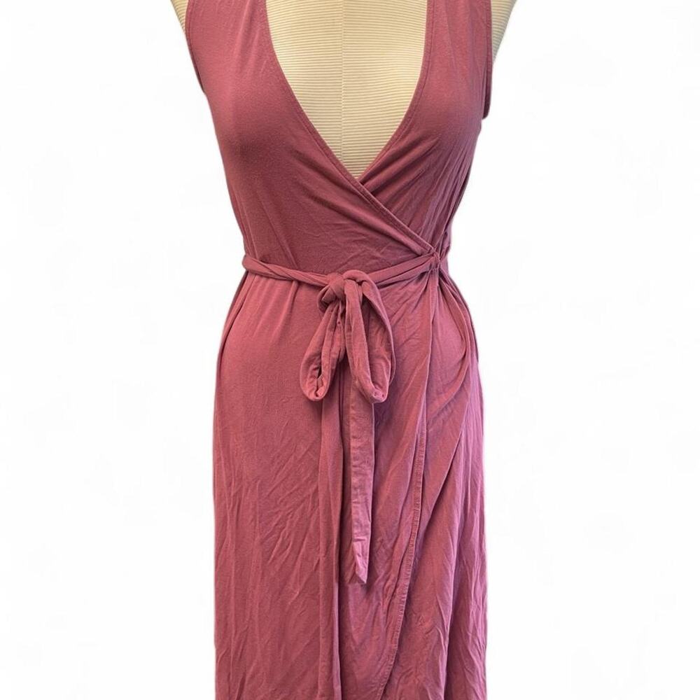 Gap pink wrap dress